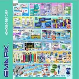 Volantino Supermercati Emark Pagina 6: MONOUSO DEO CASA EMARK BEALD SALVIETTINE SERENITY SERENITY 0,89 5.99 TAMPAX COMPA