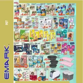 Volantino Supermercati Emark Pagina 8: Le Chat Pate Roccia €0,79, Excellence Batch €5,99