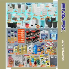 Volantino Supermercati Emark Pagina 9: Lubrificante auto €1,69, Lavavetri pronto €1,99