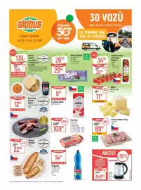 Globus leták týden 40 Strana 1: Milka Čokoláda €26,90, Kuřecí stehenní řízky €89,90