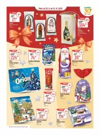 Globus leták týden 40 Strana 20: Lentilky od Mikuláše €74,90, Milka Čokoládky, Dražé €114,90