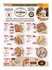 Globus leták týden 40 Strana 6: Česká potravina loupák s mákem €6,90, Pivní rohlík €290,00