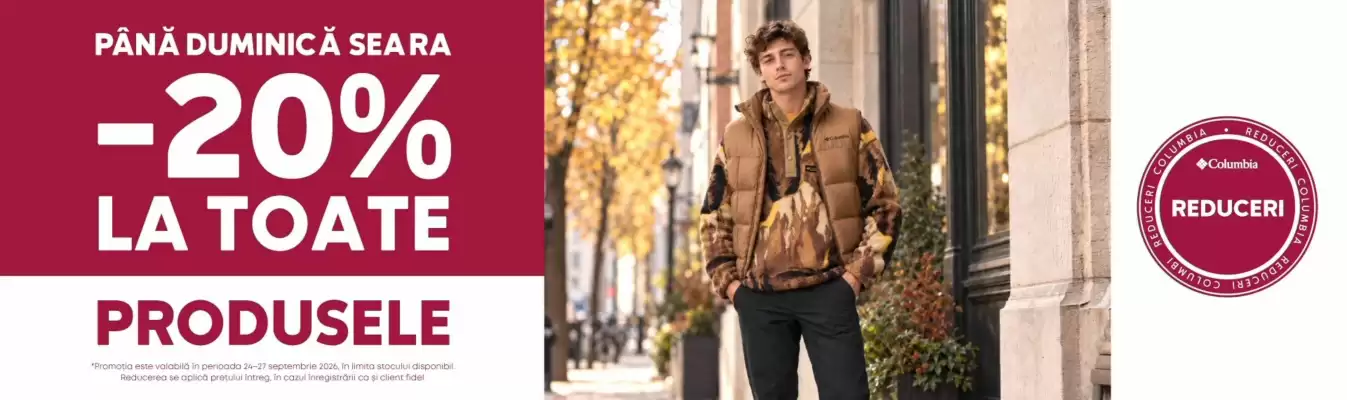Columbia (valid până la 27-09)