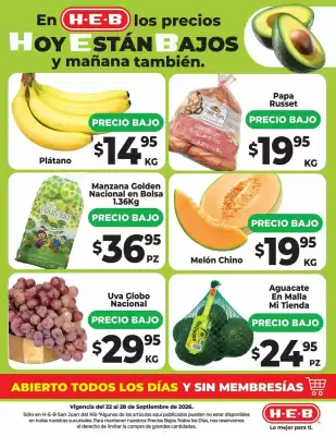 HEB (válido hasta 28-09)