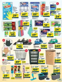 Pick n Pay catalogue Page 6: Heavy duty wire scourers €24,99, Clothes hanger 5-pack €45,00