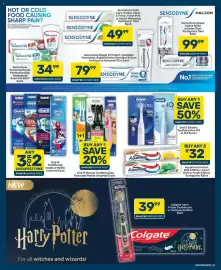 Pick n Pay catalogue Page 13: Aquafresh - herbal, mild & minty, lemon mint or fresh & minty toothpaste €32,00