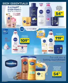 Pick n Pay catalogue Page 6: Nivea Repair & Care Body Range Assorted €109,99, Nivea Body Lotion or Cream Assorted €54,99