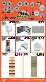 Folleto Merco Página 2: Cajonera de madera €1.549,00, Exprimidor de cítricos y agua €209,00