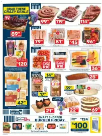 Pick n Pay catalogue Page 2: Bushvalley Select Marinated Chicken Assorted €96,99, PnP Chicken Stirfry €45,00