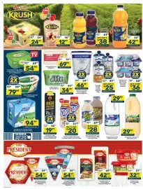 Pick n Pay catalogue Page 4: Flora Spread €54,99, Pick n Pay Salted Butter €69,99