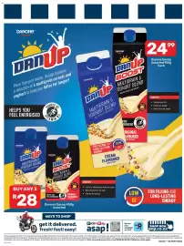 Pick n Pay catalogue Page 9: DANONE DANUP MULTIGRAIN & YOGHURT BLEND MULTICEREAIS COM IOGURTE DANONE DANÚP BOOST MULTIGRAIN