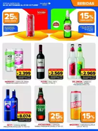 Folleto Carrefour Maxi semana 39 Página 3: Dr lemon aperitivo c/ alcohol varias presentaciones €2.969,00