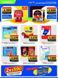 Folleto Carrefour Maxi semana 39 Página 6: Taragui yerba mate c/ palo €3.369,00, Nesquik cacao en polvo €3.079,00