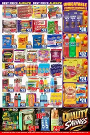 Three Star Cash and Carry catalogue Page 12: Doritos Corn Chips Assorted €42,00, Super C Glucose Drink €18,00