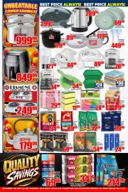 Three Star Cash and Carry catalogue Page 3: Hart Aluminium Kettle €179,99, Tuffy Budget Black Refuse Bags 20's €34,99