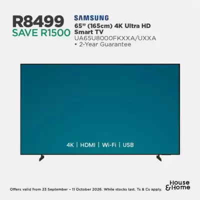House & Home (valid until 11-10)