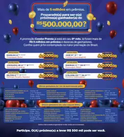 Encarte Gigante Atacadista Página 2: 28/03/2026 Mais de 5 milhões em prêmios. Preparado(a) para ser o(a) próximo(a)