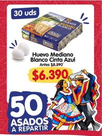 Catálogo Supermercado Único Página 4: Huevo mediano blanco azul €6.390,00