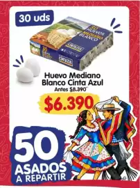 Catálogo Supermercado Único Página 4: Huevo mediano blanco azul €6.390,00