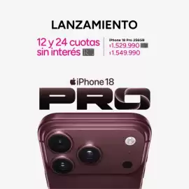 Catálogo Ripley Página 2: Iphone 18 pro 256gb €1.529.990,00