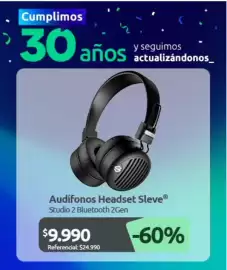 Catálogo PC Factory Página 10: Audifonos sleeve €9.990,00