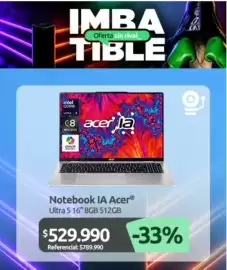 Catálogo PC Factory Página 2: Intel - notebook €529.990,00