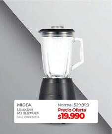 Catálogo Multicentro Página 4: Midea - licuadora m3 bl6003bk €19.990,00