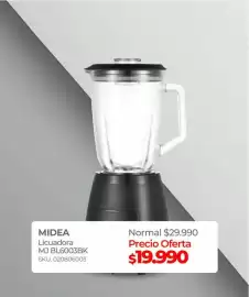 Catálogo Multicentro Página 4: Midea - licuadora m3 bl6003bk €19.990,00