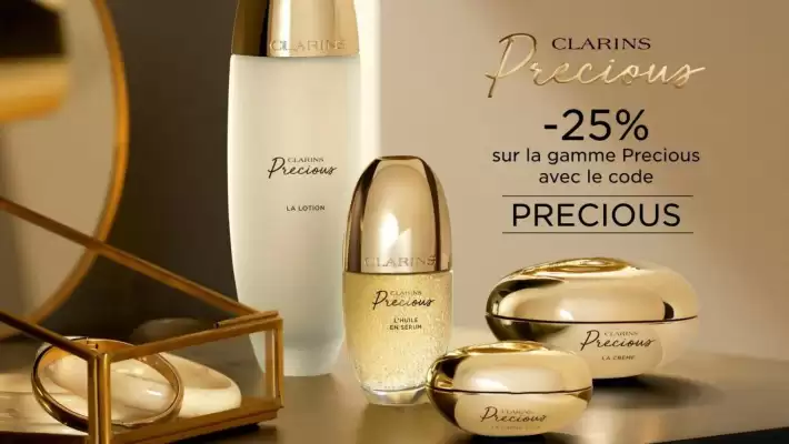 Clarins (valable jusqu'au 29-09)