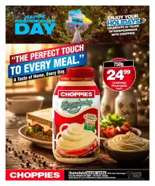 Choppies catalogue week 39 Page 12: Choppies Mayonnaise Original €24,99