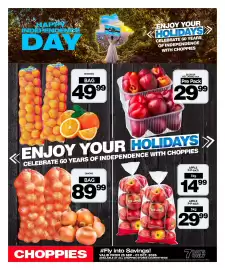 Choppies catalogue week 39 Page 18: RED APPLES €14,99, ONIONS €89,99