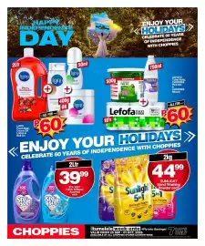 Choppies catalogue week 39 Page 3: Sunlight Hand Washing Powder €44,99, STA SOFT Fabric Softener Assorted €39,99