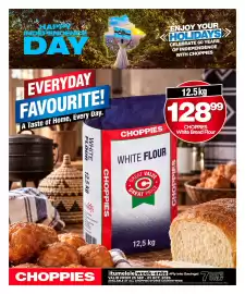 Choppies catalogue week 39 Page 5: CHOPPIES White Flour €128,99