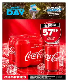 Choppies catalogue week 39 Page 9: Coca Cola Soft Drink €57,99