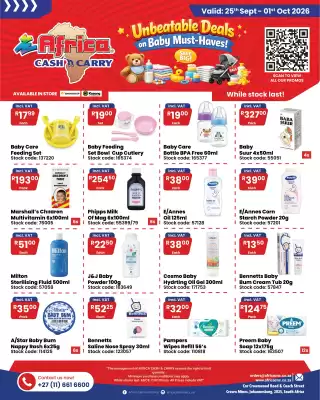 Africa Cash and Carry catalogue (valid until 1-10)