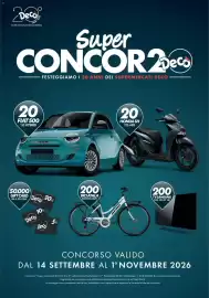 Volantino Gourmet Déco Pagina 2: Deco 2006-2026 Da 20 anni la tua scelta quotidiana Super CONCOR2 Decc FESTEGGIAMO I 20 ANNI