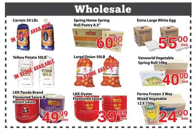 Nations Fresh Foods flyer Page 6: Vanworld vegetable spring roll €40,00, Spring Home Spring Roll Pastry €60,00
