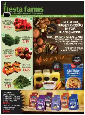 Fiesta Farms flyer