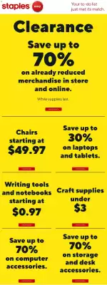 Staples flyer (valid until 1-10)