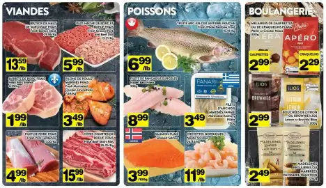 Supermarché PA flyer week 40 Page 4: Fresh Marinated Chicken Drumsticks €3,49, Fresh Beef Short Ribs €15,99