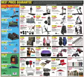 Dunham's Sports weekly ad week 39 Page 10: Ezlife 6-person inflatable square spa €499,99