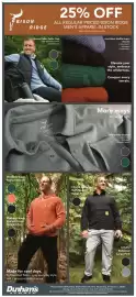 Dunham's Sports weekly ad week 39 Page 2: BISON RIDGE Washed Fleece Everest Hoodie Washed Fleece Everest Cargo Straight Pant