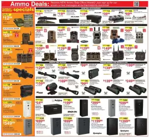 Dunham's Sports weekly ad week 39 Page 8: Stealth Cam Revolver Pro 3.0 Game Camera €129,99, Plano 68 qt tote €19,99