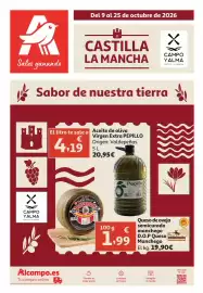 Folleto Alcampo Página 1: Valdepeñas - pepillo de oliva extra valdepenas €2,19
