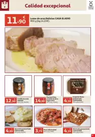 Folleto Alcampo Página 11: Delicias - lomo de orza casa elidio €11,90, Casa eceiza - morteruelo pasteurizado €4,39