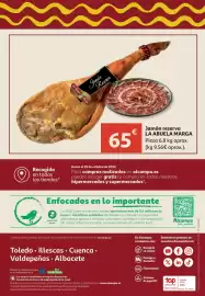 Folleto Alcampo Página 12: La abuela de quesa - jamon reserva €65,00