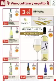 Folleto Alcampo Página 3: La mancha - airène simbolo d.o.p. la mancha €3,99, La mancha - chardonnay €4,59