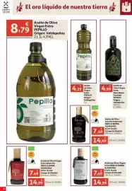 Folleto Alcampo Página 6: Origen - aceite de oliva virgen extra €8,79, Organic - aceite de oliva cosecha temprana oro €14,99