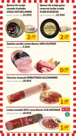 Folleto Alcampo Página 2: Flor de esgueva - queso de oveja gran reserva leche cruda €2,29