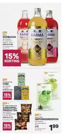 Ekoplaza folder week 40 Pagina 11: Karma Kombucha €5,00, Luna e Terra Diepvriesgroenten €1,99